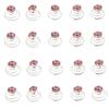 20 Pcs Shiny Rhinestone Spiral Twist Hairpins Crystal Spiral Hair Pins Swirl Hair Twists Coils Hair Clips for Wedding Bridal view 1