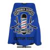 Custom Barber Cape Hairdresser Cape, Add Your Photo Text or Logo Personalized Navy Blue Barber Salon Cape for Men, Customized Hair Cutting Cape for Home Salon Barbershop view 1