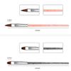 LALAFINA 10pcs Nail Art Pens Nail Painting and Drawing Manicure Accessories for Home and Salon Fine Detail Brush Bristle view 3
