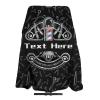 Custom Barber Cape Hairdresser Cape, Add Your Photo Text or Logo Personalized Barbershop Salon Haircut Cape for Men, Customized Hair Cutting Cape for Home Salon Barbershop view 1