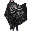 Custom Barber Cape Hairdresser Cape, Add Your Photo Text or Logo Personalized Barbershop Salon Haircut Cape for Men, Customized Hair Cutting Cape for Home Salon Barbershop view 2