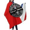 MLIANCEN Custom Barber Cape Hairdresser Cape, Add Your Text Personalized Haircut Salon Cape for Men, Customized Hair Cutting Cape for Barbershop, One Size view 2