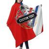 Custom Barber Cape Hairdresser Cape, Add Your Photo Text or Logo Personalized Barber Salon Cape for Men, Customized Hair Cutting Cape for Home Salon Barbershop view 2