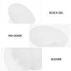 KALLORY Lip Brush Covers Silicone Brush Covers Makeup Brush Anti Lost Cover Cosmetic Brush Guards Protectors for Makeup, White 12Pcs view 3