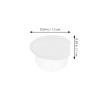 KALLORY Lip Brush Covers Silicone Brush Covers Makeup Brush Anti Lost Cover Cosmetic Brush Guards Protectors for Makeup, White 12Pcs view 4