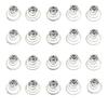 20 Pcs Shiny Rhinestone Spiral Twist Hairpins Crystal Spiral Hair Pins Swirl Hair Twists Coils Hair Clips for Wedding Bridal view 1