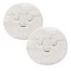Angzhili 2 Pcs Hot Compress Face Towel Masks, Reusable Facial Steamer Towel for Hot Cold Skin care,Moisturizing Face Steamer, Beauty Facial Towel for Home and Beauty Salon view 1
