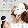 Angzhili 2 Pcs Hot Compress Face Towel Masks, Reusable Facial Steamer Towel for Hot Cold Skin care,Moisturizing Face Steamer, Beauty Facial Towel for Home and Beauty Salon view 3