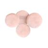 KALLORY 4pcs Round Powder Puff Sponge for Loose Powder Makeup Non-fluorescent Cosmetic Applicator Gentle Skin for Smooth Foundation Application and Even Coverage view 1