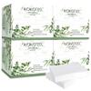 WOWOTEX Disposable Face Towel Biodegradable Large Dry Face Wipes 240 Count/4 Box Extra Thick Soft Clean Facial Towels for Sensitive Skin, Makeup Removing, Facial Cleansing, Nursing, Travel, 10"12" view 1