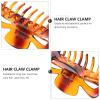 2pcs Hair Catch Shark Clip Hair Claw Jaw Bath Claw Clip Clamp Makeup Bath Shower Clamp Large Barrette view 2