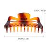 2pcs Hair Catch Shark Clip Hair Claw Jaw Bath Claw Clip Clamp Makeup Bath Shower Clamp Large Barrette view 4