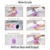 Evmliy Ice Face Roller, Silicone Ice Roller for Face to Tighten and Lift Skin, Face & Eye Puffiness Relief, Reusable Facial Ice Mold for Neck to Enhance Natural Glow, Skin Care for Women Beauty view 3