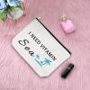 Beach Lover Gift Makeup Bag Beach Themed Gifts Funny Sea Lovers Presents for Women Girls Weekend Vacation Travel Presents for Girls Teen Birthday Christmas Graduation Keepsake Travel Cosmetic Pouch view 3