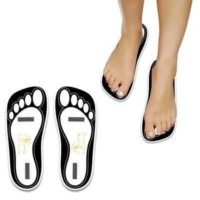 25Pairs(50Feets) Disposable Stick Spray Tanning Feet Pads Perfect for preventing spray tan solution,Deluxe & Hygienic Spray Tan Feet Pads-Ideal for Salons and Spas or Home, Easy to Apply