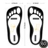 60Pairs(120Feets) Disposable Stick Spray Tanning Feet Pads Perfect for preventing spray tan solution,Deluxe & Hygienic Spray Tan Feet Pads-Ideal for Salons and Spas or Home,Easy to Apply view 2