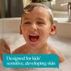 Aveeno Kids Sensitive Skin Face & Body Wash, Nourishing Oat Extract, Wash Away Dirt and Germs Without Drying, Kids Body Wash is Tear-Free, Hypoallergenic, Sulfate- & Dye-Free, 18 Fl Oz view 4