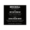 Brickell Men's Mint Soap Scrub Bar for Men (3 Pack), Natural and Organic Exfoliating Bar Soap Handmade with Tea Tree, Coconut and Peppermint Leaf Scent, 5 Ounce Bar (3 Pack) view 3
