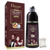 DISAAR Beauty Speedy Hair Color Shampoo 100% Cover Gray White Hair Easy To Use Long Lasting 400ml/13.53fl.oz (Burgundy Red) view 1