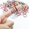 300PCS Baby Toddler Hair Ties Finger Hair Ties Small Ponytail Holders for Kids Girls view 2
