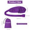 TEPENAR Hair Dryer Bonnet Attachment: Upgraded Extra Large Hooded Dryer Adjustable Hair Dryer Caps - Easy to Use for Natural Curly Textured Hair Care Styling Fast Drying - Purple view 3