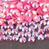 AUREHEN 10000PCs 2-6MM Jelly Deep Pink AB Resin Flat Back Rhinestones, Round Non Hotfix Resin Rhinestones Nail Gems Stones with Tweezer & Picker Pen for Tumblers Nail Art & DIY Decoration view 4