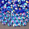 AUREHEN 10000PCs 2-6MM Jelly Sapphire AB Resin Flat Back Rhinestones, Round Non Hotfix Resin Rhinestones Nail Gems Stones with Tweezer & Picker Pen for Tumblers Nail Art & DIY Decoration view 4