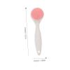 FOMIYES 2pcs Silicone Face Brush Manual Facial Cleansing Scrubber for All Skin Types Gentle Massage Exfoliation Random Color for Women Men Use view 2