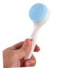 FOMIYES 2pcs Silicone Face Brush Manual Facial Cleansing Scrubber for All Skin Types Gentle Massage Exfoliation Random Color for Women Men Use view 4