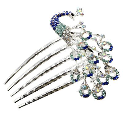 Uonlytech Vintage Hair Clip Comb Rhinestone Hair Accessories for Parties Daily Wear Special Occasions Lightweight Design for Women Hairstyles