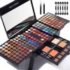 coliusa 190 Colors Professional Makeup Kit for Women Full Kit, Pallet,All In One Gift Set girls, include Eyeshadow/Facial Blusher/Eyebrow Powder/Eyeliner Pencil/Mirror/makeup brush(004N) view 1