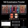 coliusa 190 Colors Professional Makeup Kit for Women Full Kit, Pallet,All In One Gift Set girls, include Eyeshadow/Facial Blusher/Eyebrow Powder/Eyeliner Pencil/Mirror/makeup brush(004N) view 3