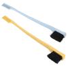 2 Pack Eyebrow Brush Wheatgrass Unique Dual Head Makeup Eyelash Eyebrow Brush Grooming Tool Portable Spool Brush Eyelash Extension(Yellow+Blue) view 1