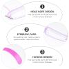 Artibetter Eyebrow Stamp Stencil Kit 1 Set Eyebrow Stencil 8 Styles Eyebrow Shaper Kit Reusable Eyebrow Template with Handle and Strap Washable Eyebrow Stamp Stencil Eyebrow Stencils view 3