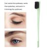 2 Pack Eyebrow Brush Wheatgrass Unique Dual Head Makeup Eyelash Eyebrow Brush Grooming Tool Portable Spool Brush Eyelash Extension(Green+Red) view 4