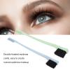 2 Pack Eyebrow Brush Wheatgrass Unique Dual Head Makeup Eyelash Eyebrow Brush Grooming Tool Portable Spool Brush Eyelash Extension(Blue+Green) view 2