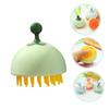 Beavorty Handheld Scalp Shampoo Brush Dual-use Hair Cleaning Tool for Deep Relaxation Exfoliation and Circulation Portable Massage Brush for Home Use view 3