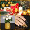 Gold Glitter, YGDZ Gold Fine Glitter for Crafts, 140G /4.93OZ Body Glitter, Christmas Glitter, Festival Glitter, Nail Glitter, Craft Glitter for Resin Arts Tumbler, Christmas Decor view 4