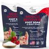 FOOT CURE Muscle Care Foot Soak with Epsom Salts  Refreshing Blend for Relaxation & Foot Care  Helps Soften Skin  Soothes Tired Feet, Invigorating Scent, Spa Pedicure  16 oz (Pack of 2) view 1