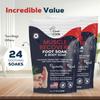 FOOT CURE Muscle Care Foot Soak with Epsom Salts  Refreshing Blend for Relaxation & Foot Care  Helps Soften Skin  Soothes Tired Feet, Invigorating Scent, Spa Pedicure  16 oz (Pack of 2) view 3