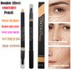 AKARY Dual Sided Concealer Pencil for Face, 2 in 1 Full Range of Concealers Pen Face Concealer Crayon Highlighter Stick, Professional Waterproof Foundation Concealer for Eye Dark Circles, Blackheads, Concealer Pencil with Brush for Men and Women (#3  view 4