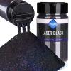 YGDZ Black Glitter - Fine Craft, Christmas & Festival Glitter, 140G /4.93OZ view 1
