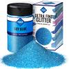 Blue Glitter, YGDZ Blue Fine Glitter, Body Glitter 140G /4.93OZ, Glitter for Crafts, Festival Glitter, Nail Glitter, Craft Glitter for Resin Arts Tumbler, Christmas Decor view 1