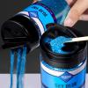 Blue Glitter, YGDZ Blue Fine Glitter, Body Glitter 140G /4.93OZ, Glitter for Crafts, Festival Glitter, Nail Glitter, Craft Glitter for Resin Arts Tumbler, Christmas Decor view 3