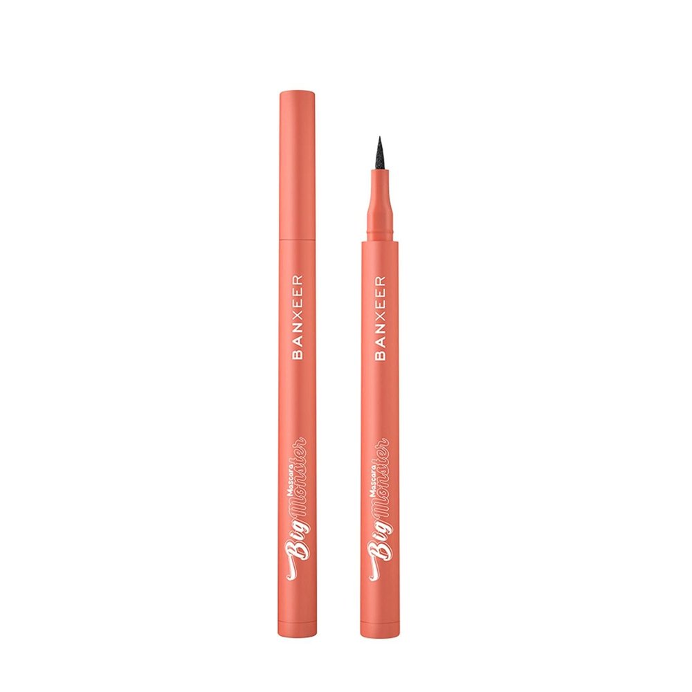 Fujiuia Black Liquid Eyeliner, Liquid Eyeliner Waterproof Long Lasting Liquid Black Eye Liner Pen Color matching Deep eyeds Eyeliner 1ml Glitter Eye Pencil