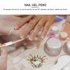 FRCOLOR Double-ended Nail Art Liner Brush Cover Precision Nail Painting Tool for Art for Manicure Enthusiasts view 4