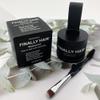 Finally Hair Dark Chocolate Brown Dab-on Hair Fibers & Hair Loss Concealer, Hairline Creator, Eye Brow Enhancer, and Beard Filler. Dab-on Hair Fiber Shadow Powder (Dark Chocolate Brown - Brown/Black) view 4