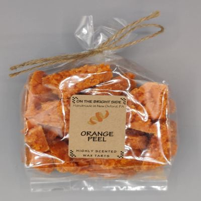 On The Bright Side Scented Orange Peel Wax Tart Crumbles, 8 Ounce