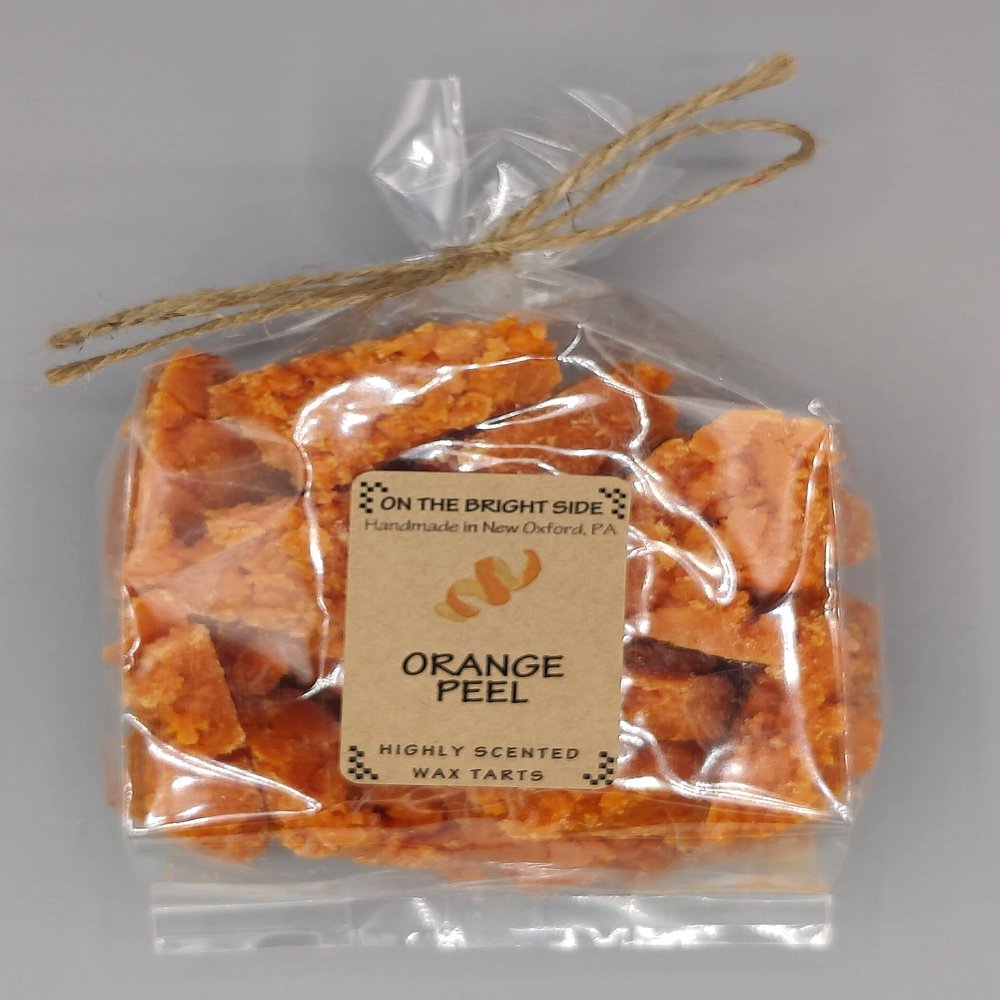 On The Bright Side Scented Orange Peel Wax Tart Crumbles, 8 Ounce