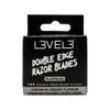 L3 Double Edge Razor Blades - Platinum Coated, Razor Blades for the Close Shave - Double Edged Safety Razors - 100 Count view 1